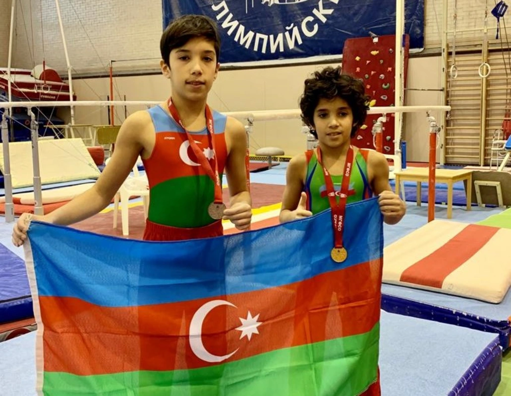 Azərbaycanın iki gimnastı Moskvada medal qazandı - FOTO